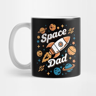 Space Dad  |  Father's Day  | Dad Lover gifts Mug